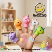 عروسک انگشتی سیلیکونی تک شاخ