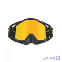 عینک طوفان و اسکی 100% RACECRAFT Black Yellow درجه یک