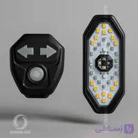چراغ خطر دوچرخه راهنما دار وایرلس FY-1820
