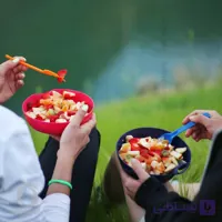 بشقاب سفری مدل لایف کمپ