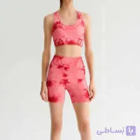 ست نیم تنه و شلوارک زنانه 5005