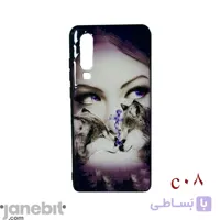 کاور طرح دار دور ژله ای گوشی هوآوی P30 کد: C08