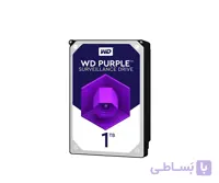 هارد دیسک اینترنال وسترن بنفش دیجیتال ظرفیت ۱ ترابایت گارانتی اصلی