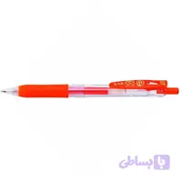 روان‌نویس ژله‌ای ساراسا نارنجی مایل به قرمز Red Orange 0.7 | بسته ۱۰ عددی تک‌رنگ