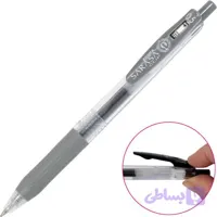 روان‌نویس ژله‌ای ساراسا طوسی Gray 0.7 | بسته ۱۰ عددی تک‌رنگ