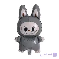 بادکنک فویلی لبوبو طوسی