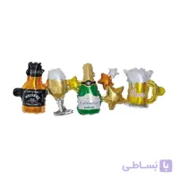 بادکنک فویلی زنجیره ای نوشیدنی