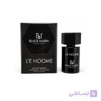 عطر ادوپرفیوم 30 میل مردانه LE HOOM بلک مارین BLACK MARIN
