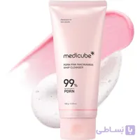 فوم شستشوی نیاسینامید مدی کیوب مدل Niacinamide حجم 120 میلی لیتر