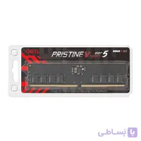رم کامپیوتر DDR5 گیل مدل GEIL PRISTINE V تک کاناله 4800 مگاهرتز CL40 ظرفیت 16 گیگابایت