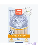 بستنی گربه ونپی طعم مرغ و گوشت مکمل سلامت مفاصل( 5 عددی)