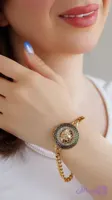 دستبند ورساچه طرح طلا ارسال رایگان M
