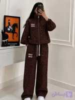 ست دو تیکه پلنگی miu ارسال رایگان کد ۷۴۹