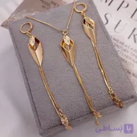نیم ست اشکی جدید رنگ ثابت نیمست لوزی رنگ ثابت