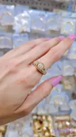 انگشتر ژوپینگ طرح طلا ارسال رایگان (کد 9ILGC)