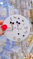 گوشواره پکی میخی کد 450 ارسال رایگان