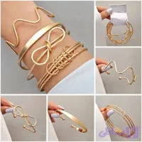 بنگل پکی بنگل Fashion Jewelry کد 3734 پک ۴ عددی ارسال رایگان