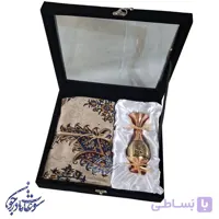 باکس هدیه گلدان و رومیزی قلمکار