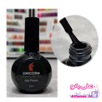 لاکژل ناخن ۳۰ میل مشکی یونیکورن Unicorn