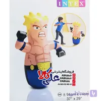 کیسه بوکس تعادلی اینتکس مدل مردک کله زرد