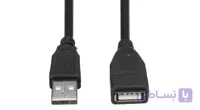 کابل افزایش طول USB 2.0 به طول  30 سانتی متر