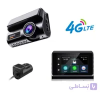 دوربین ثبت وقایع 2 دوربین 2K سیم کارتی رجیستر شده با GPS