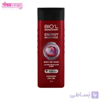 شامپو بدن مردانه انرژی ریشارژ بیول حجم 315ml