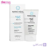 فلوئید ضد آفتاب انواع پوست نانوهیل SPF50 حجم 50ml
