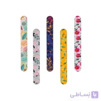 (سایز پهن) سوهان و پولیش ناخن زیبت نیل فایل ارسال با طرح رندوم