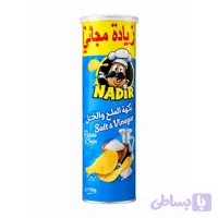 چیپس استوانه ای سرکه نمکی 110 گرم