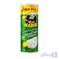 چیپس استوانه ای پیاز جعفری 110 گرمی