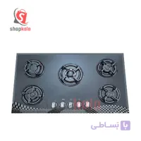 اجاق گاز صفحه ای شیشه ای پارس پلاس مدل TM5 پنج شعله