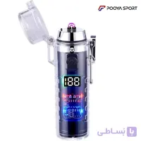 فندک پلاسمایی شارژی چراغ قوه دار Rechargeable