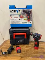 دریل شارژی براشلس 16/8 ولت چکشی اکتیو ACTIVE مدل AC-3117BL