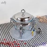 سوفله سوپ خوری استیل پیرکس نیو هوم به همراه یک ملاقه
