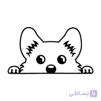 برچسب بدنه خودرو طرح خرس کد b213