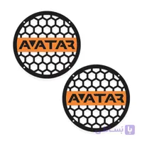 قاب میدرنج خودرو طرح AVATAR کد ORANG– بسته 2 عددی