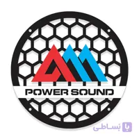 قاب میدرنج خودرو طرح POWER SOUND بسته 2 عددی
