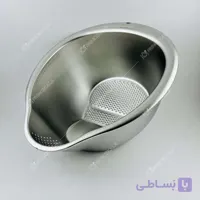 آبکش برنج شوی اینوکس مدل استیل