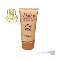 ضدآفتاب کرم پودر انواع پوست روشن مدیسان30م