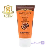 سان سیف ضدآفتاب spf50  فاقد چربی بدون رنگ