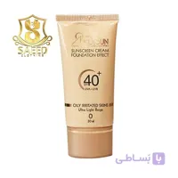 کرم پودر ضدآفتاب فاقدچربی روشن مدیسان30م