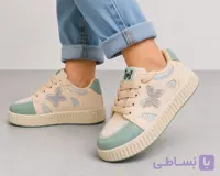 کتانی دخترانه پروانه ای – کفش اسپرت دخترانه شیک و روزمره