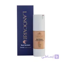 کرم ضدآفتاب رنگی SPF 50 لانوکر 30 میلی لیتر Lanocare