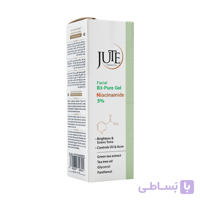 ژل روشن کننده و ضدجوش نیاسینامید 5% ژوت 30 میلی‌لیتر Jute