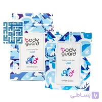 ژل لوبریکانت بادیگارد مدل Cold بسته 3 عددی