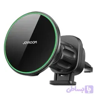 هولدر مگنتی و شارژر وایرلس دریچه کولری جوی روم مدل JR-ZS412