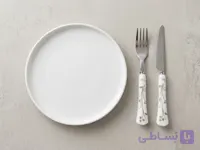 کارد و چنگال دسته سرامیکی یونیک 12 پارچه UN-5612