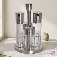 ست آبلیموخوری و ظرف روغن یونیک کد 1772