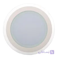 پنل ال ای دی 18وات سیلور لایت مدل دور شیشه ای توکار